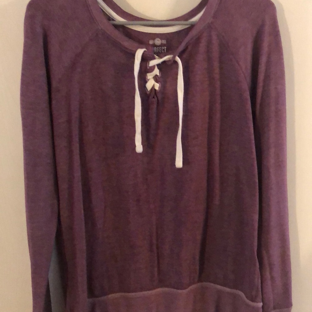 Purple sweater